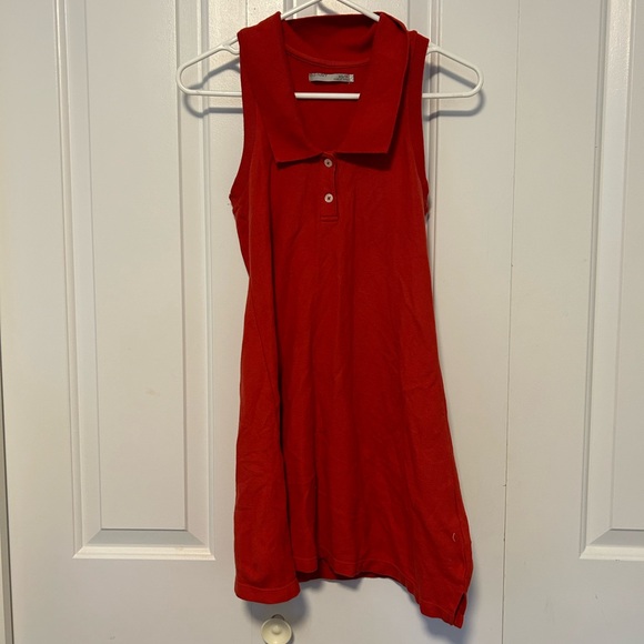 Cute and Casual Short-Sleeve Polo Dress - Picture 1 of 3